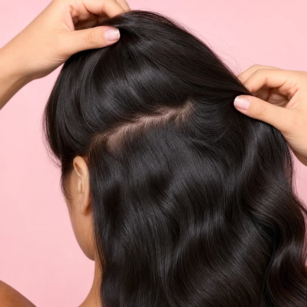 Capelli curati con la routine Veloura
